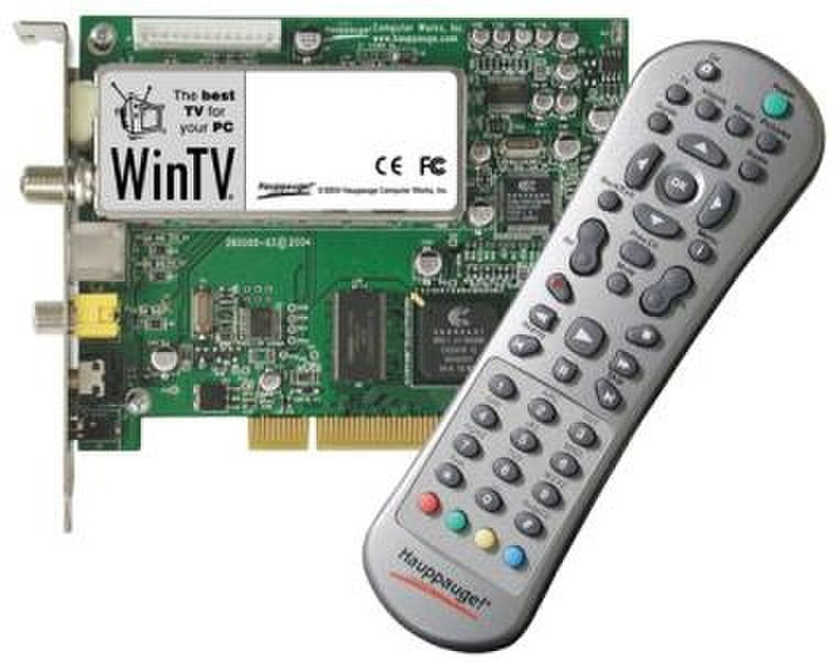 Hauppauge WinTV-PVR-150 personal video recorder Внутренний Аналоговый PCI