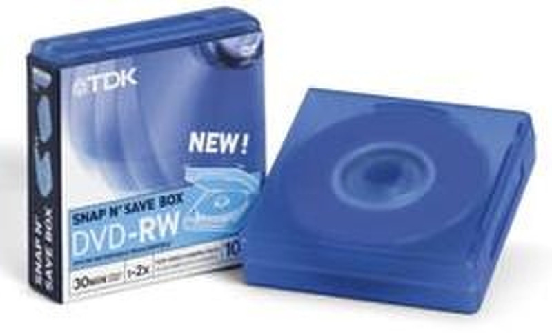 TDK DVD-RW 8CM 1.4GB 10PK