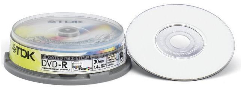 TDK DVD-R 8CM 1.4GB 10PK