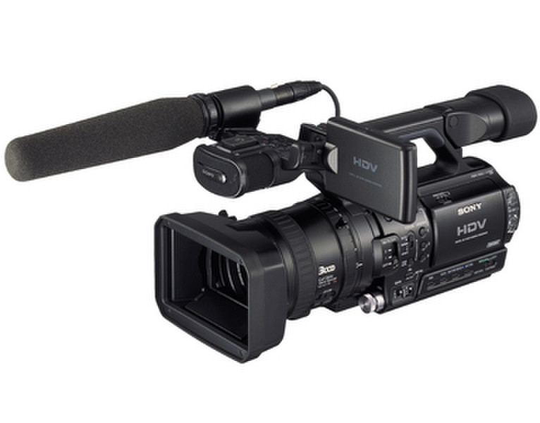 Sony HVR-Z1E CCD Black hand-held camcorder