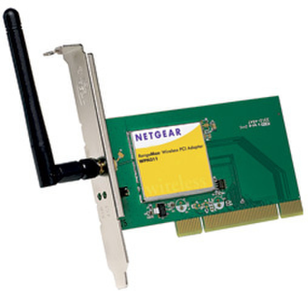 Netgear WPN311 Wireless PCI Adapter Internal 108Mbit/s networking card