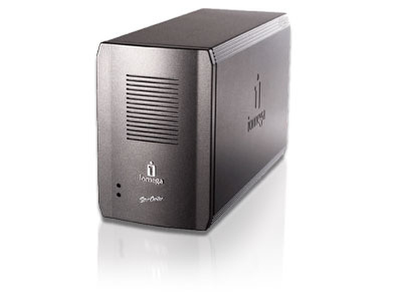 Iomega StorCenter Network Hard Drive 1TB (2HD x 500GB) 1000GB Schwarz Externe Festplatte