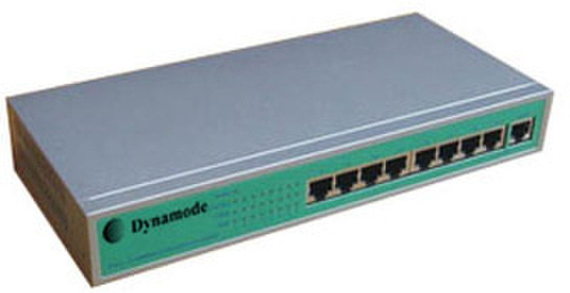Dynamode 8 Port 10/100 Switch (Metal Case) Неуправляемый
