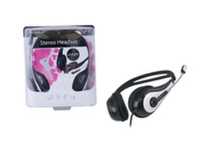 eSTUFF ES3011 Binaural Head-band headset