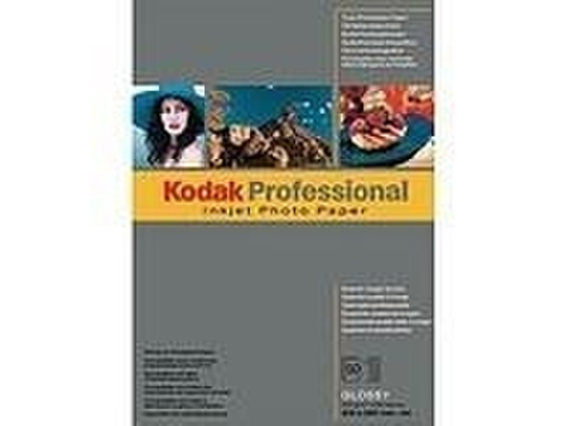 Kodak PROFESSIONAL Inkjet Photo Paper A4, Lustre photo paper