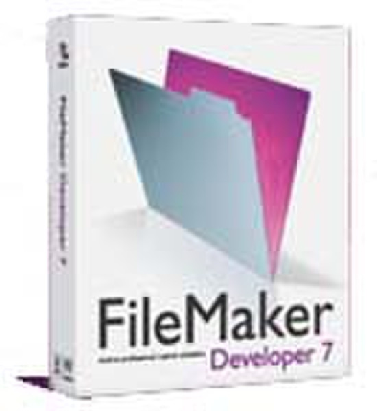 Filemaker Ed Pro Dev v7 EN CD CrPf