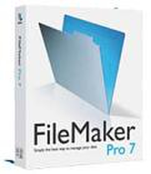 Filemaker Pro v7 EN CD CrPf 5Pk