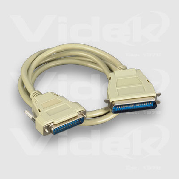 Videk DB25M to C36M Assembled Parallel Printer Cable, 3m 3м кабель для принтера