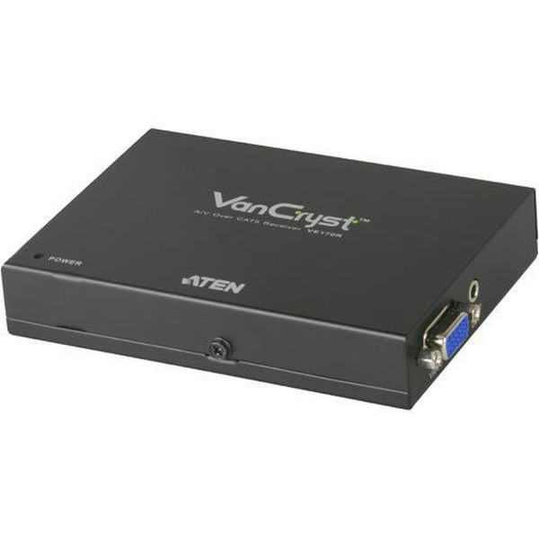 Aten VE170R AV-Receiver Schwarz Audio-/Video-Leistungsverstärker