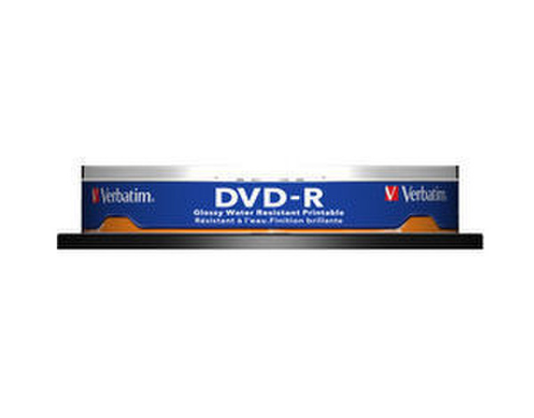 Verbatim 43763 4.7ГБ DVD-R 10шт чистый DVD