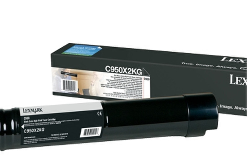 Lexmark C950X2KG 38000pages Black laser toner & cartridge