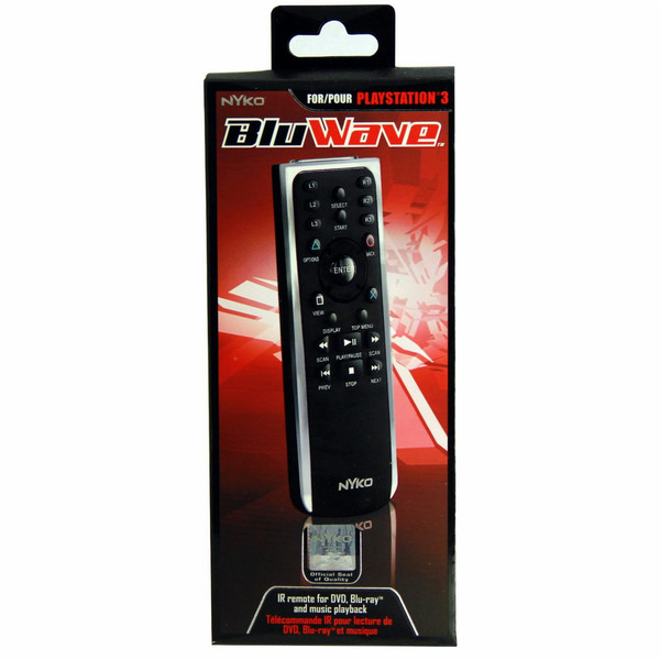 Nyko BluWave IR Wireless Black remote control