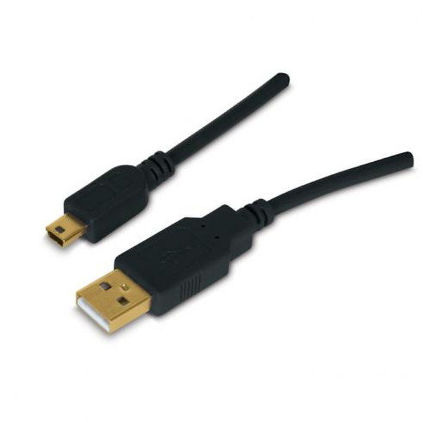 dreamGEAR 3.0m USB - mini-USB M/M 3м USB A Mini-USB A
