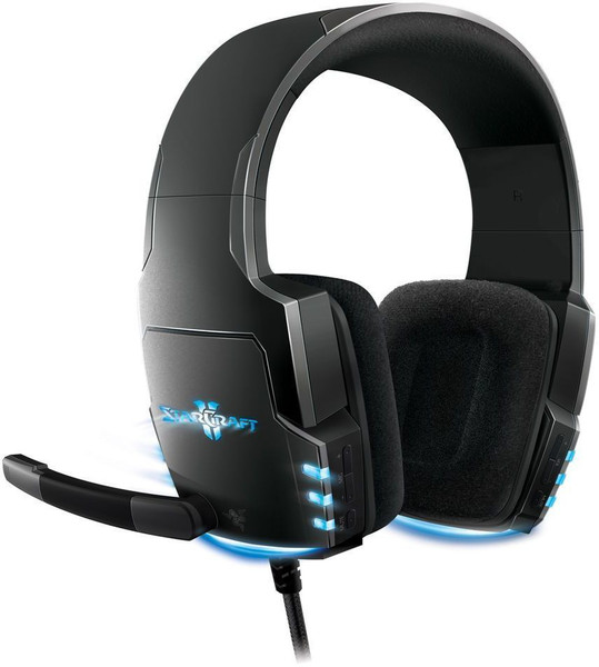 Razer Banshee StarCraft II USB Binaural Head-band Black headset