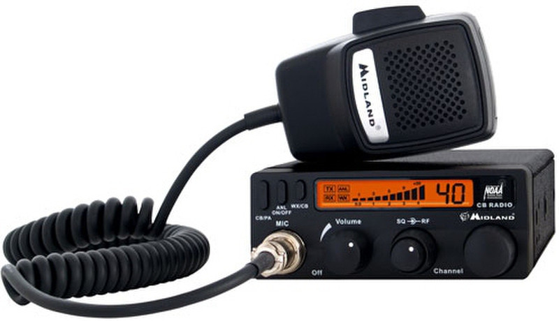 Midland 1001LWX Персональный Цифровой Черный радиоприемник