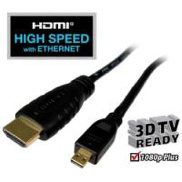 Cables Unlimited PCM-2297-03 0.9m HDMI Mini-HDMI Black