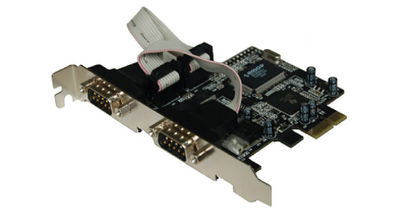 Quatech DS-PCIE-100 Внутренний Последовательный интерфейсная карта/адаптер