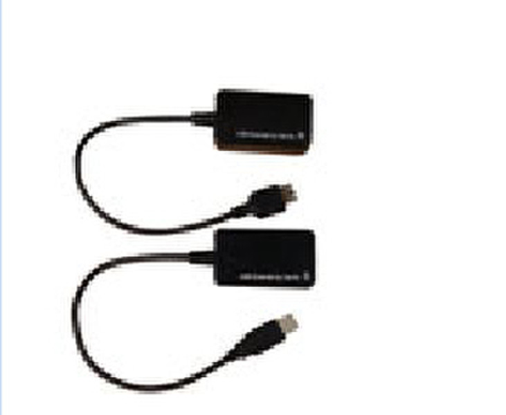 Quatech ETR-USB2 Network transmitter & receiver Black