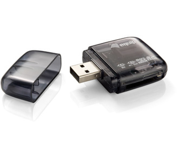 Equip 128506 USB 2.0 Черный устройство для чтения карт флэш-памяти