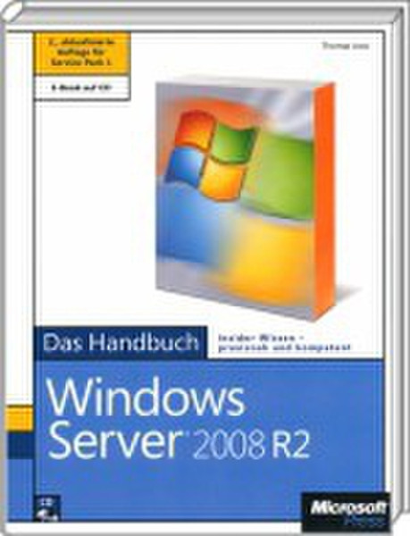 Microsoft Windows Server 2008 R2 mit SP1 - Das Handbuch 1642pages German software manual