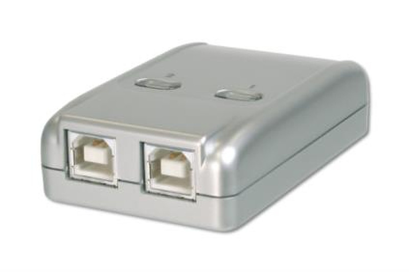 Digitus DA-70135-1 USB 2.0 480Мбит/с Серый хаб-разветвитель
