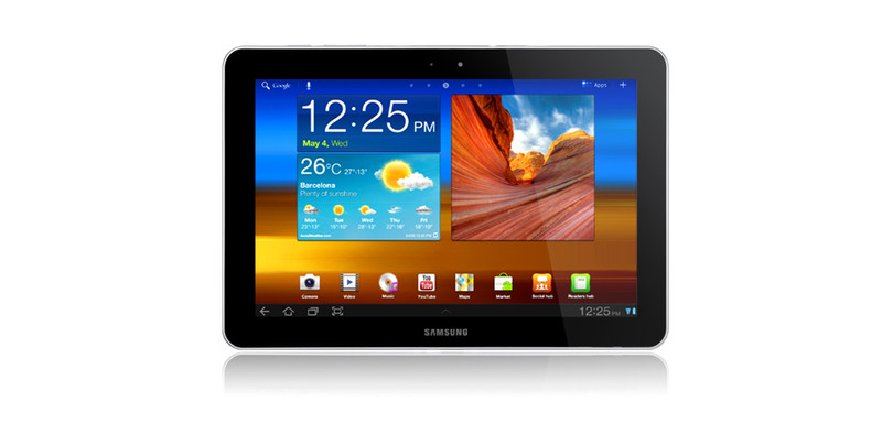 Samsung Galaxy Tab 10.1 16GB 3G Black tablet