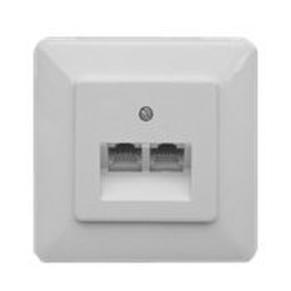 ZE Kommunikationstechnik UAE 8/8 UP White outlet box
