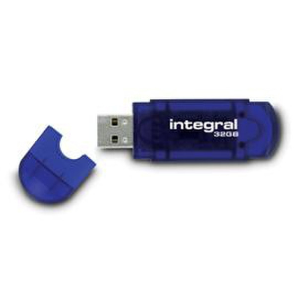 Integral EVO 2ГБ USB 2.0 Type-A Синий USB флеш накопитель