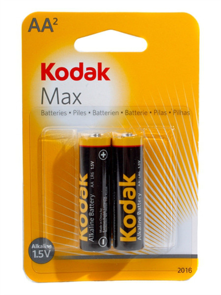 Kodak KAA-2 Max Alkaline 1.5V