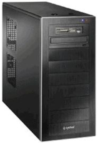 Systea Silver I540 3.066GHz i3-540 Midi Tower Black PC