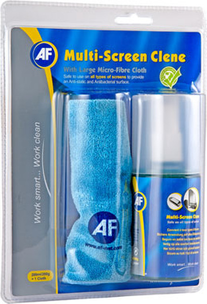 AF MCA_200LMF Bildschirme/Kunststoffe Equipment cleansing liquid Reinigungskit