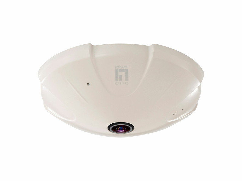 LevelOne Panoramic Dome Network Camera, 2-Megapixel, 802.3af PoE, Day & Night