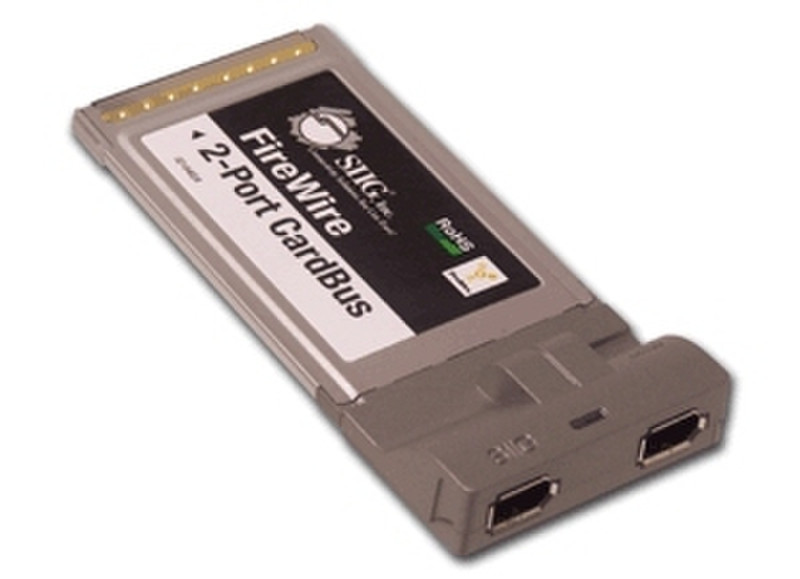 Sigma FireWire 2-Port CardBus interface cards/adapter