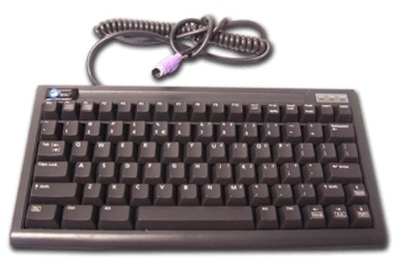 Sigma MiniTouch Plus PS/2 QWERTY Grau Tastatur