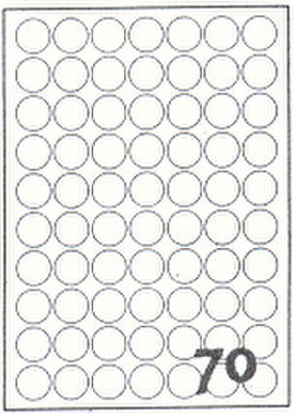 Tico PC425-3622 Прозрачный наклейка для принтеров