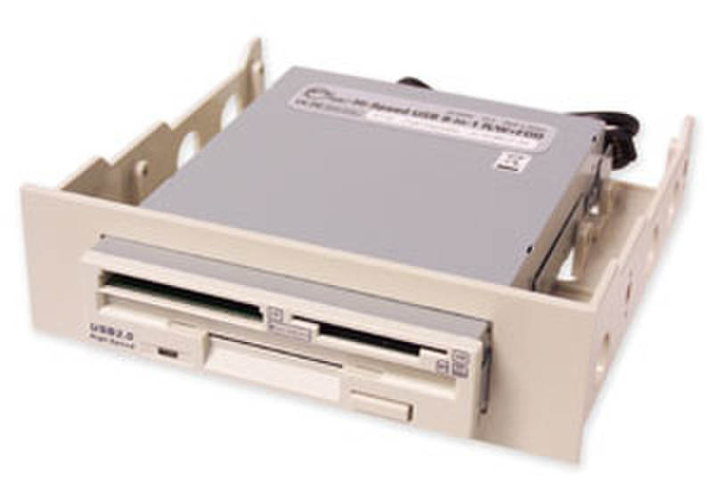 Sigma Hi-Speed USB 9-in-1 R/W+FDD (Beige) Kartenleser