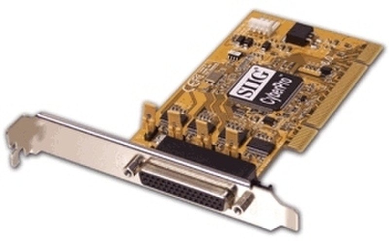 Sigma Siig Quartet Serial 4 Port Multiport Serial Adapter - PCI - 4 x D-Sub Schnittstellenkarte/Adapter