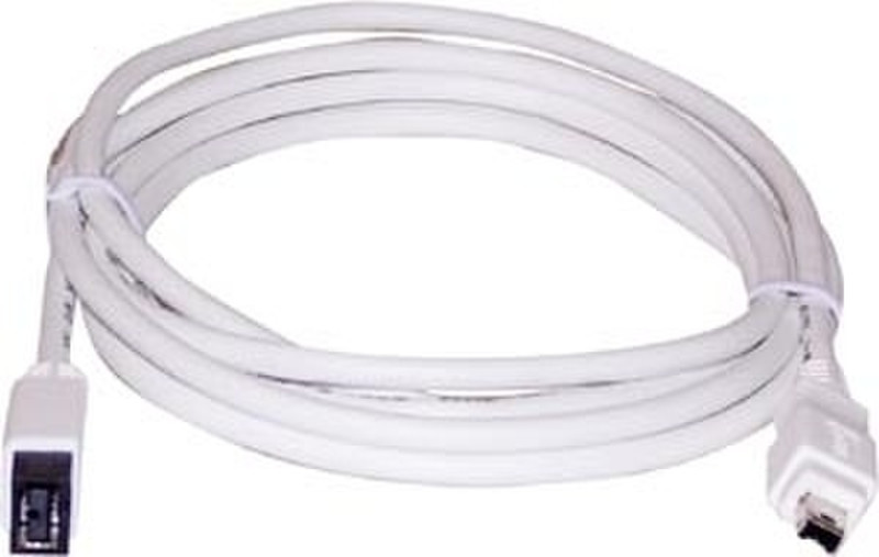 Sigma FireWire 800 9-4 Cable 2m Weiß Firewire-Kabel