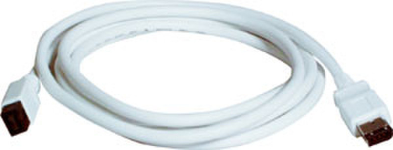 Sigma FireWire 800 9-6 Cable 2m White firewire cable