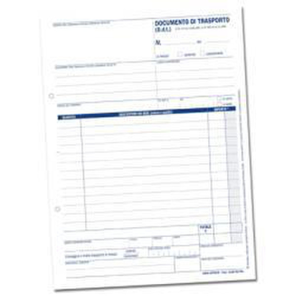 Data Ufficio 1607CD200 accounting form/book