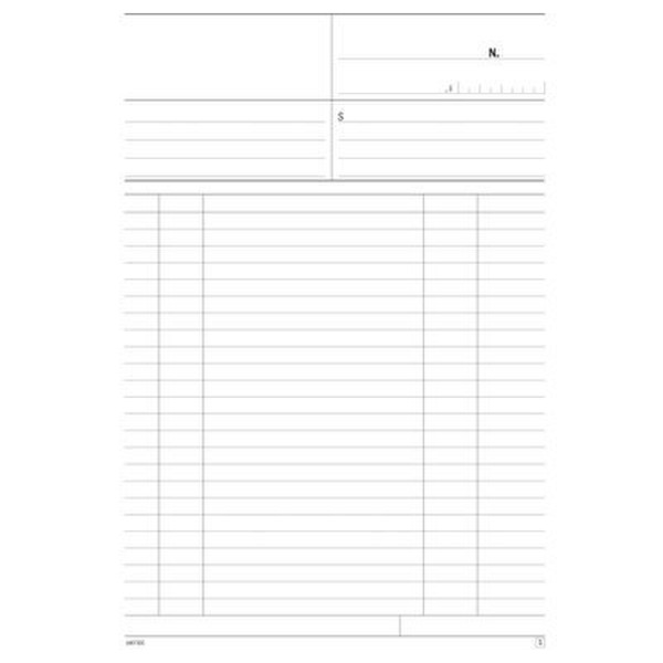 Data Ufficio 166730C00 accounting form/book