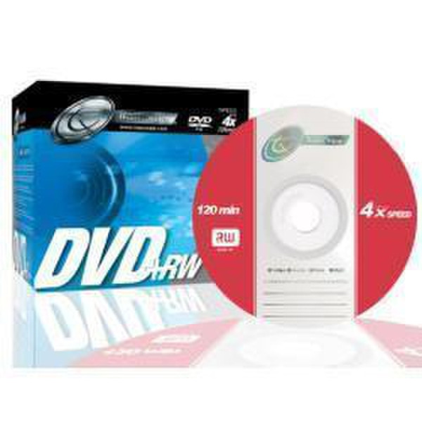 Think Xtra DVD+RW 4.7GB 4.7GB DVD+RW 5Stück(e)