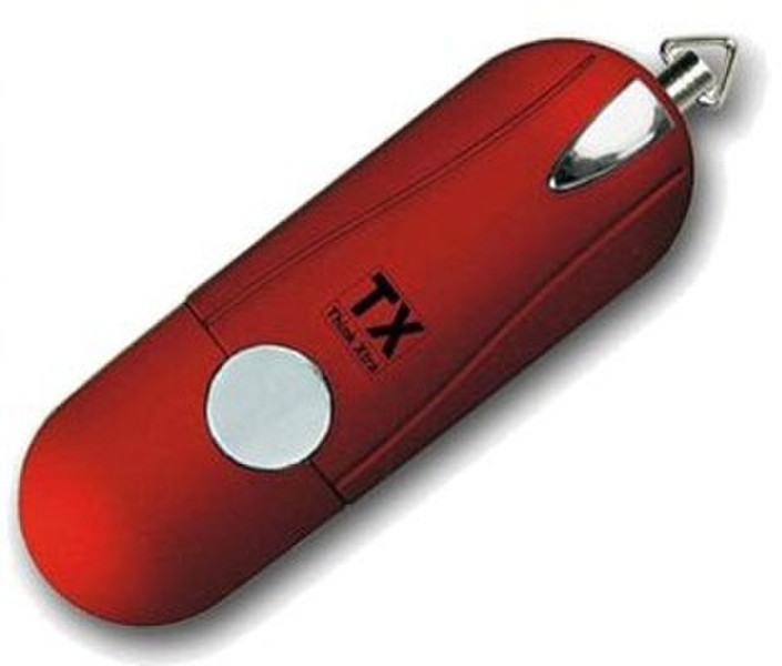 Think Xtra 4GB USB 2.0 4ГБ USB 2.0 Type-A Красный USB флеш накопитель