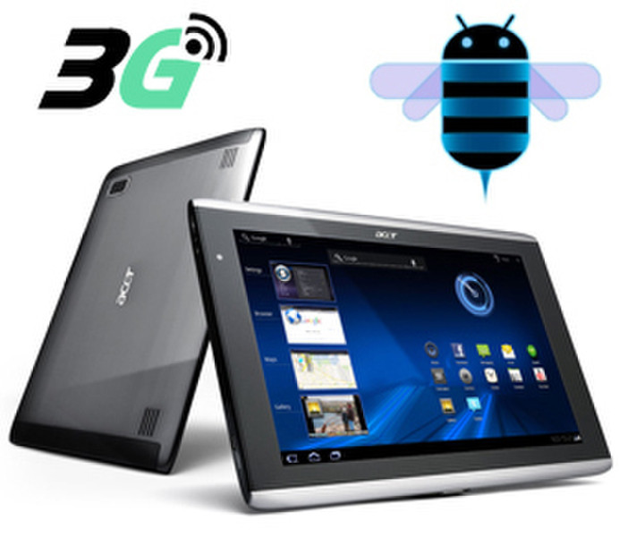 Acer Iconia A501 16GB 3G Aluminium,Black tablet