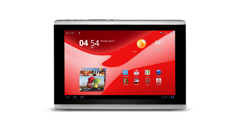 Packard Bell Liberty Tab G100 16GB Red tablet
