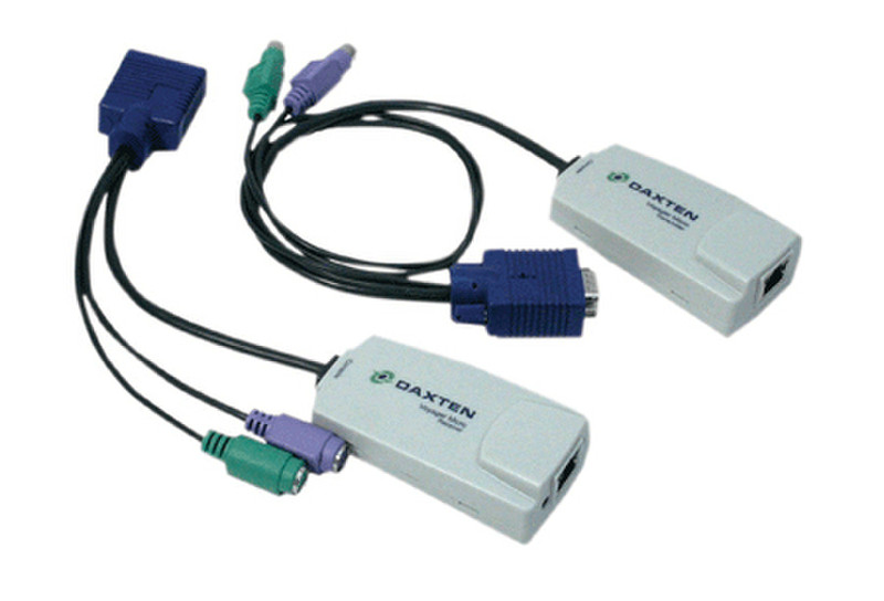 DAXTEN Voyager Micro PS/2 Разноцветный KVM переключатель