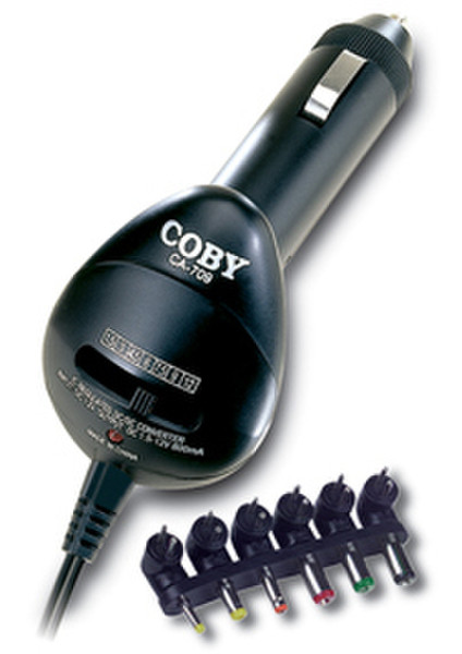 Coby CA709 Авто Черный зарядное для мобильных устройств