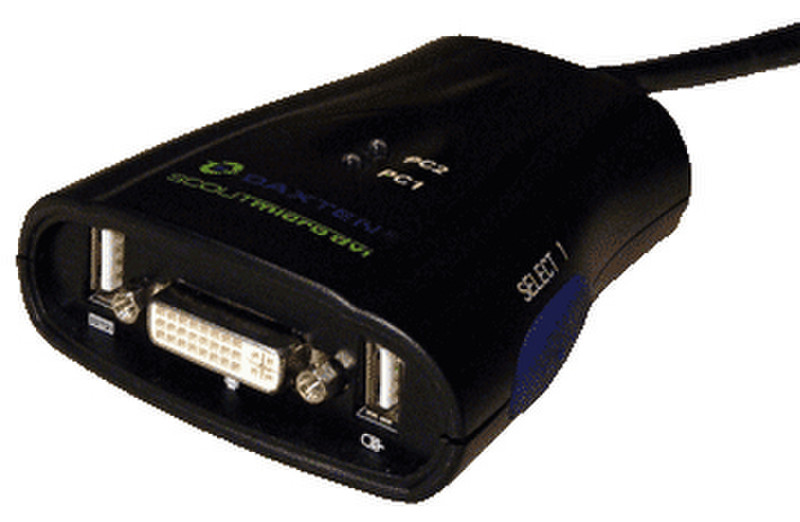 DAXTEN 1014-02MD Черный кабель клавиатуры / видео / мыши