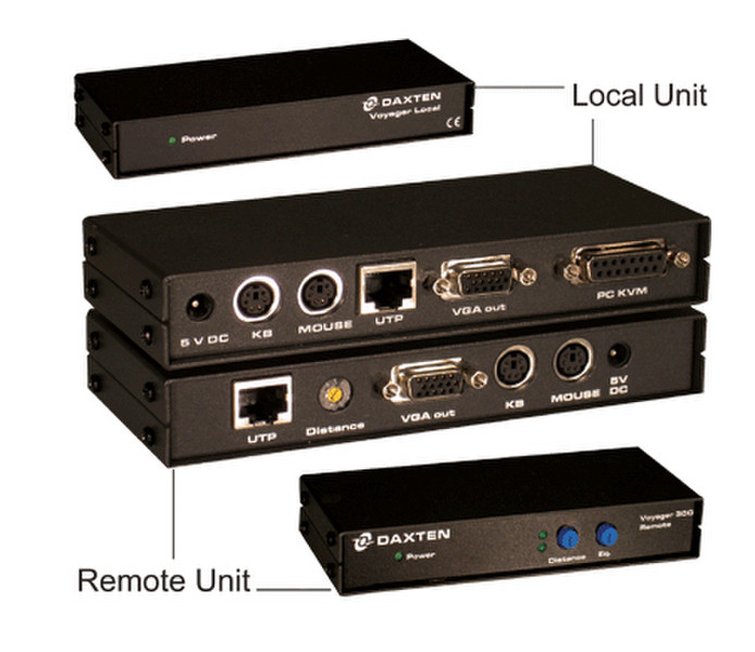 DAXTEN 1034-321P Audio-/Video-Leistungsverstärker