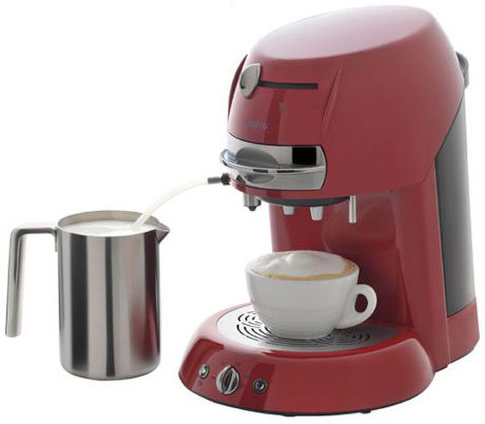 Petra KM 42.73 Espressomaschine 1.3l 2Tassen Rot Kaffeemaschine